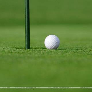 Golf scene wallpaper