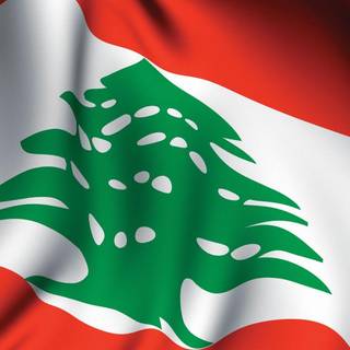 Lebanon flag wallpaper