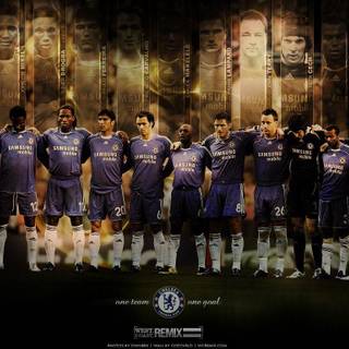 Chelsea F.C. team squad wallpaper