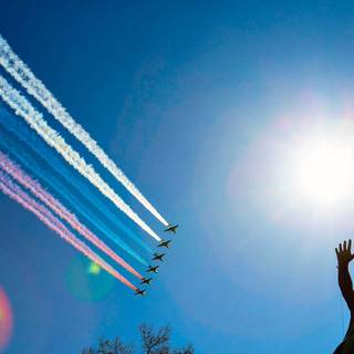 The flag of Russia wallpaper