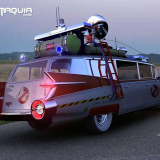 New ECTO-1 wallpaper