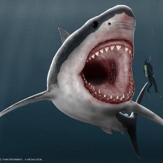 Megalodon wallpaper