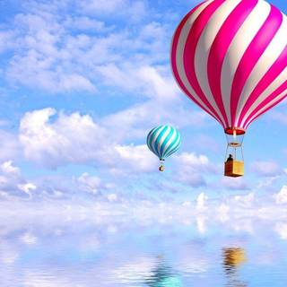 Hot air balloons wallpaper