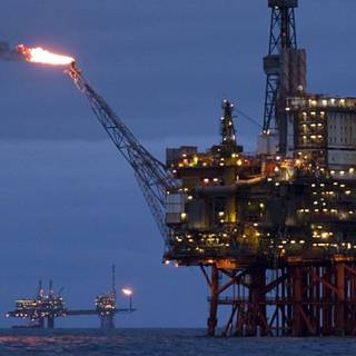 Offshore platform wallpaper