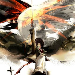 Attack on Titan Mikasa Ackerman wallpaper