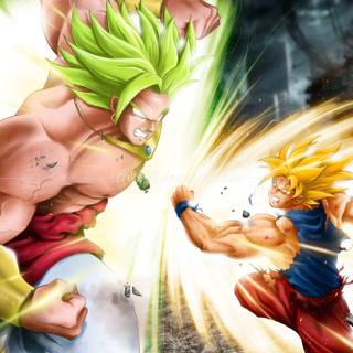 SSJ4 Broly wallpaper