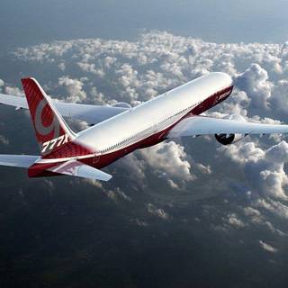 Airplane Boeing: 777X wallpaper