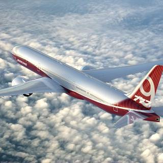 Airplane Boeing: 777X wallpaper