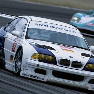 BMW E46 M3 GTR wallpaper