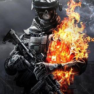 Battlefield Soldier wallpaper