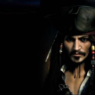 Young Captain Jack Sparrow wallpaper