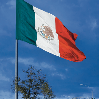 Mexico vs America flag wallpaper
