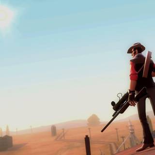 Team Fortress 2 Sniper wallpaper