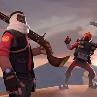 Team Fortress 2 Sniper wallpaper