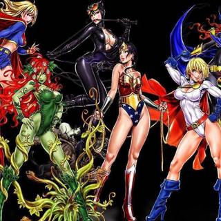 Power Girl wallpaper