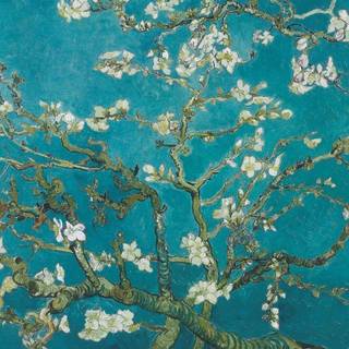 Van Gogh blossom wallpaper