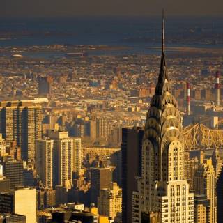 New York City skyline wallpaper