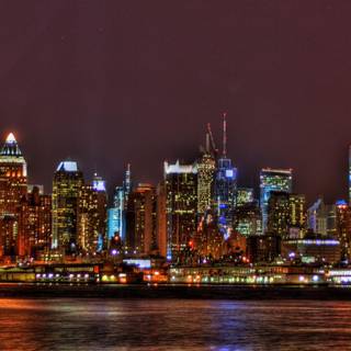 New York City skyline Wallpaper