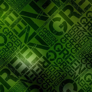 Green and black wallpaper