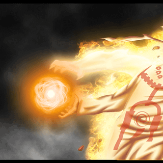 Naruto and Kurama wallpaper