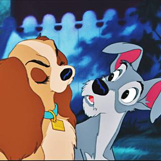 Lady and the Tramp wallpaper