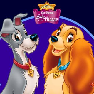 Lady and the Tramp wallpaper