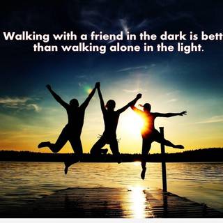 Friendship quotes wallpaper