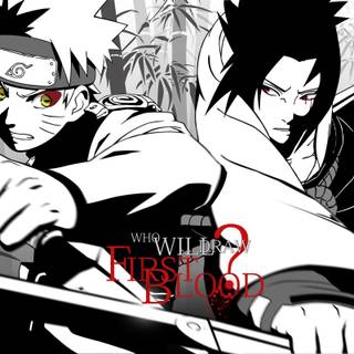 Sasuke vs Naruto wallpaper