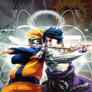 Sasuke vs Naruto wallpaper