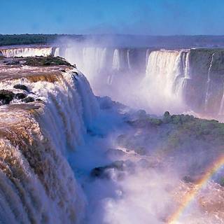 Waterfalls HD wallpaper