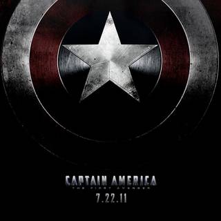 Captain America's shield wallpaper