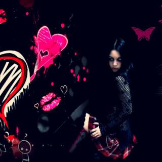 Emo girls wallpaper