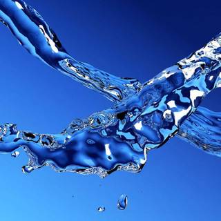 Water splash wallpaper