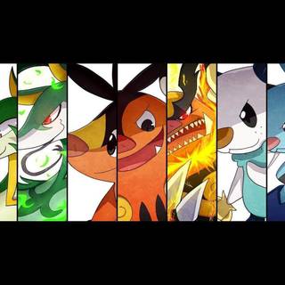 Snivy wallpaper