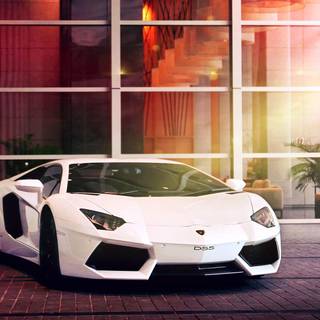 Lamborghini Aventador HD wallpaper