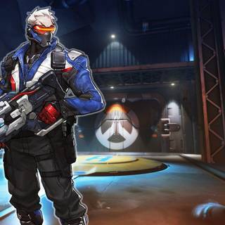 Soldier: 76 wallpaper