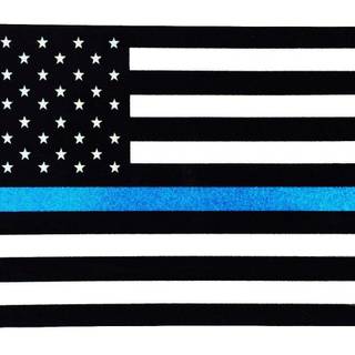 Thin Blue Line wallpaper