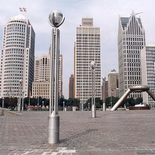 Detroit city wallpaper