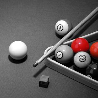 Eight ball wallpaper