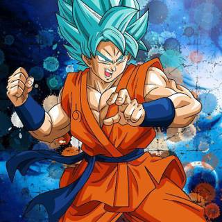 Goku SSJ Blue wallpaper