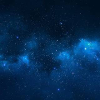 Blue galaxy wallpaper