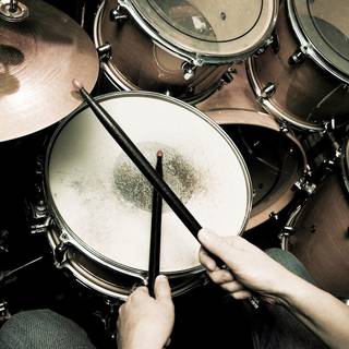 Drum set HD wallpaper