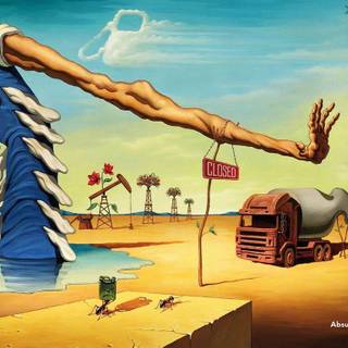 Advertising wallpaper