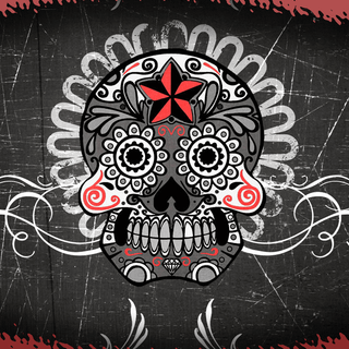 Mexican skull wallpaper