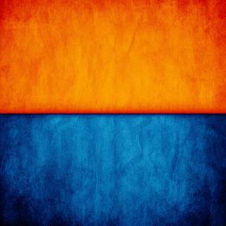 Blue and orange wallpaper