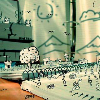 Google Doodle wallpaper