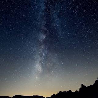 Meteor shower wallpaper