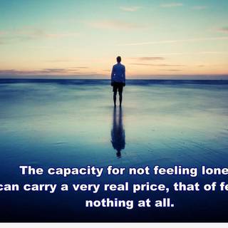 Alone forever wallpaper