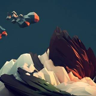 Flat design wallpaper