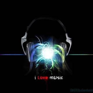I love electronic music wallpaper